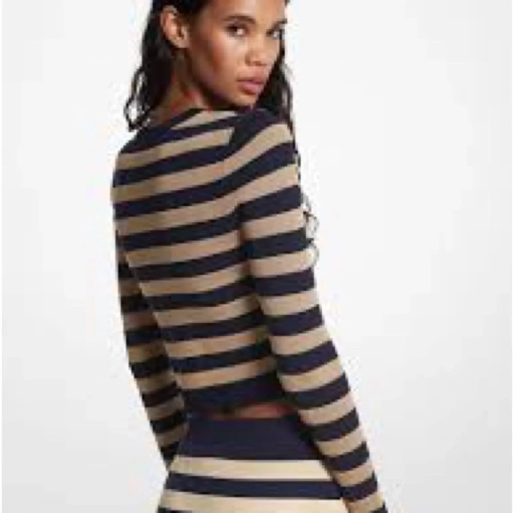Michael Kors Metallic Striped Skirt & Cardigan Bundle - Picture 3 of 12